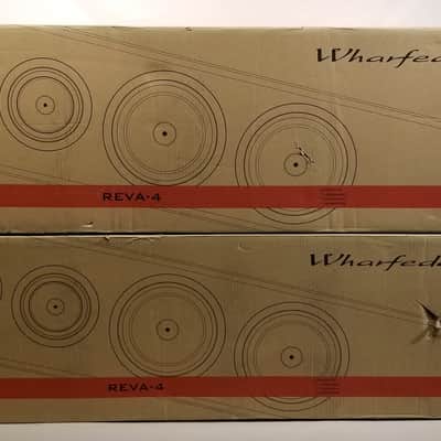 Wharfedale Reva-4 Floor Standing Hi-Fi Speakers (Pair) Complete w/ Boxes Piano Black image 9