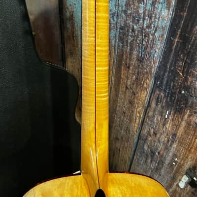 1943 Gretsch Synchromatic 160 Archtop Hollowbody Electric Guitar w/ DeArmond Pickup 1943 - Blonde Spruce Top Flamed Maple Back/Sides/Neck - w/ Gretsch Case image 15