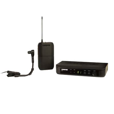 Shure BLX14/B98 Wireless Instrument System with Beta 98H/C Clip-on Gooseneck Microphone image 1