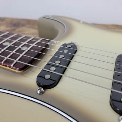 2024 Fender 70th Anniversary Vintera II Antigua Stratocaster - Antigua With OHSC image 9