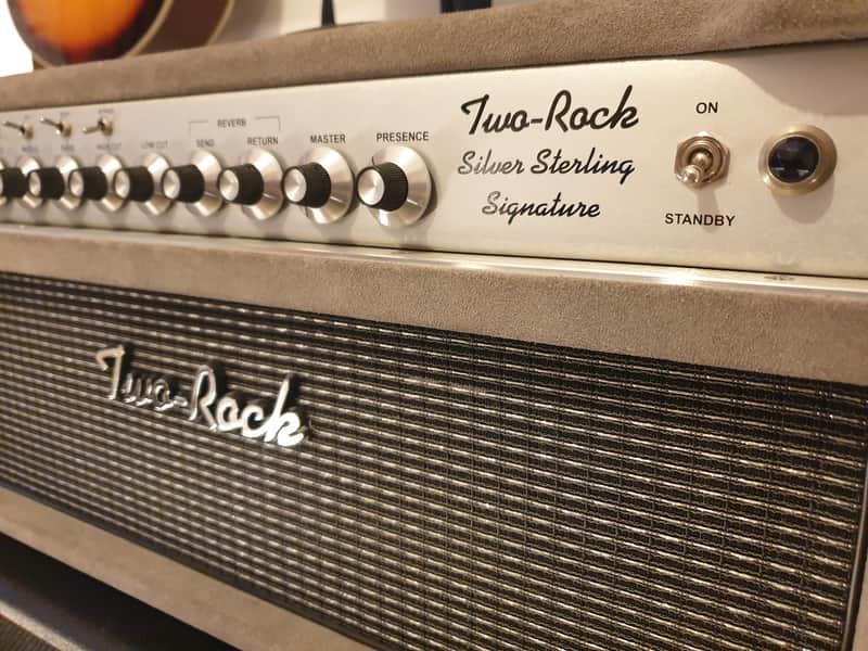 Two Rock Silver Sterling Signature 100-Watt Guitar Amp Head 2019 - Present - Various image 1