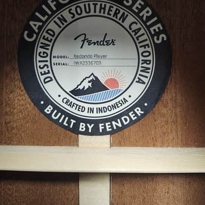 Fender California Series Redondo Player image 3