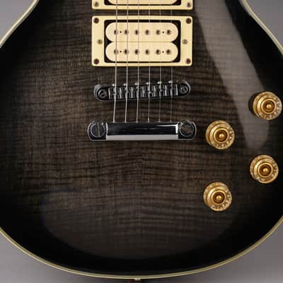 Epiphone Ace Frehley Signature Les Paul Custom - 1999 - Black Burst w/HSC image 5