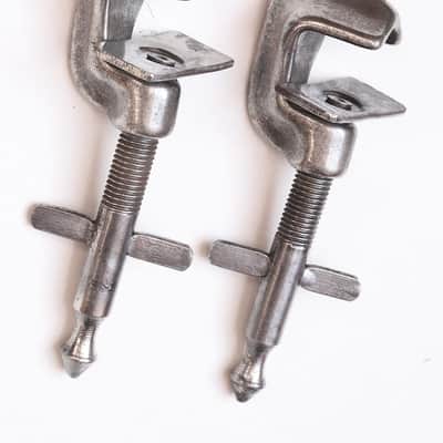 Ludwig Bass Drum Pedal, Cymbal Striker, Clanger Cymbal w/Script Logo Holder, Bass Drum Spurs /  1920s-1930s Traps Era / INSPECTED & TETSTED image 9