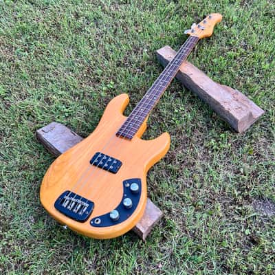 Vintage G&L L•1000 Bass 1982 - Natural W/OHSC image 5