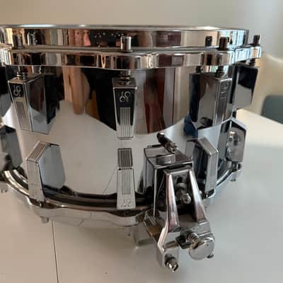 Sonor Signature Series Horst Link HLD-588 8x14 Snare Drum - Ferromanganese Steel image 6
