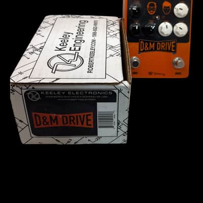 Keeley D&M Drive 2017 - Present - Orange X7620 image 1