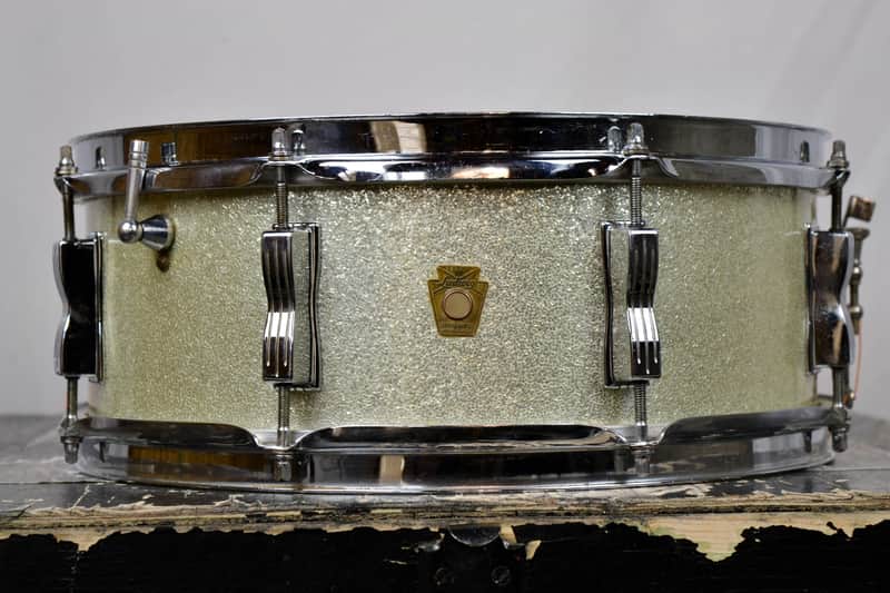 Ludwig No. 908 Jazz Festival 5x14" 8-Lug Snare Drum 1960 - 1969 image 9