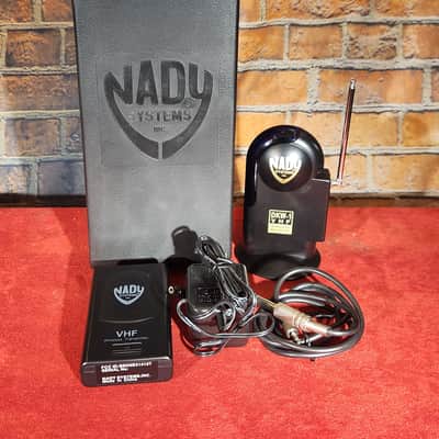 Nady DKW-1 Wireless Lavalier Microphone System Band D w/ Power Supply & Carrying Case image 1