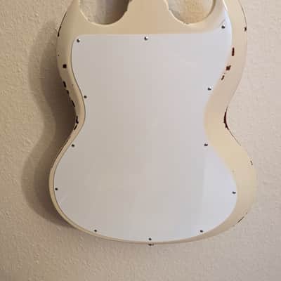 Jaydee Old Boy Standard Tony Iommi Signature 2020 White Relic image 7