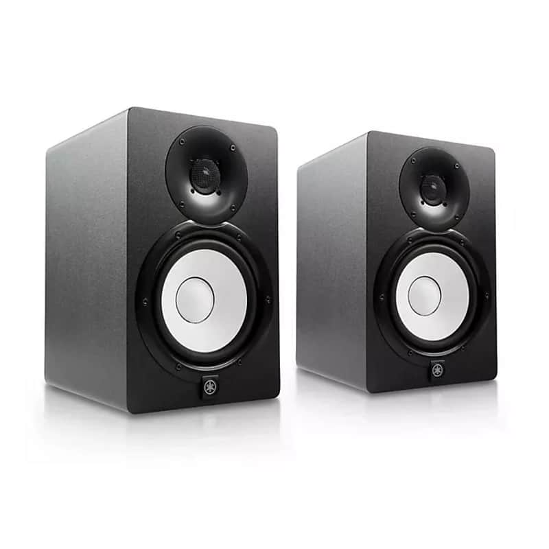 Yamaha HS7 6.5" Powered Studio Monitor (Pair) 2015 - Present - Black image 1
