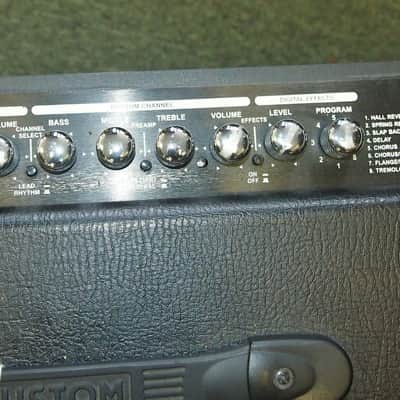Kustom Quad 100 DFX 2x12 electric guitar combo amplifier image 5