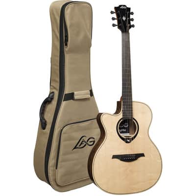 Lag THV30-L-ACE | Lefty Auditorium HyVibe Guitar. New with Full Warranty! image 2
