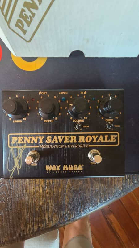 Way Huge WHE901 Penny Saver Royale Modulation & Overdrive 2021 - Black image 1