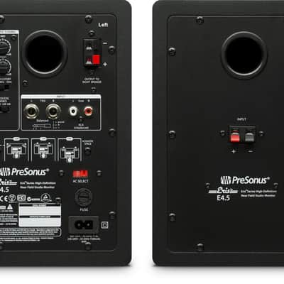(2) Presonus Eris E4.5 Active Powered 4.5" Studio Monitors Bundle with Mackie 2x2 Controller image 4