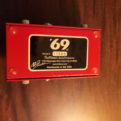 Fulltone '69 MkII 2010s - Red image 2
