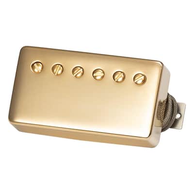 Gibson Custombucker Humbucker Pickups, Matched Set, Gold image 2