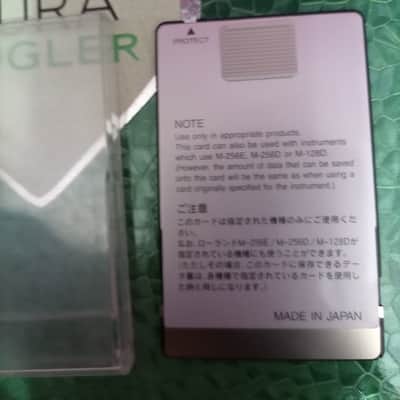 ROLAND M-512E MEMORY CARD RAM 64K BYTES For D50 VG JD JV U BOX MANUAL WORK GREAT image 7