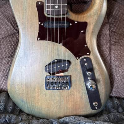 Custom ST Strat\Tele Hybrid Marupa ( Brazilian Maple ) body and roasted maple neck image 1