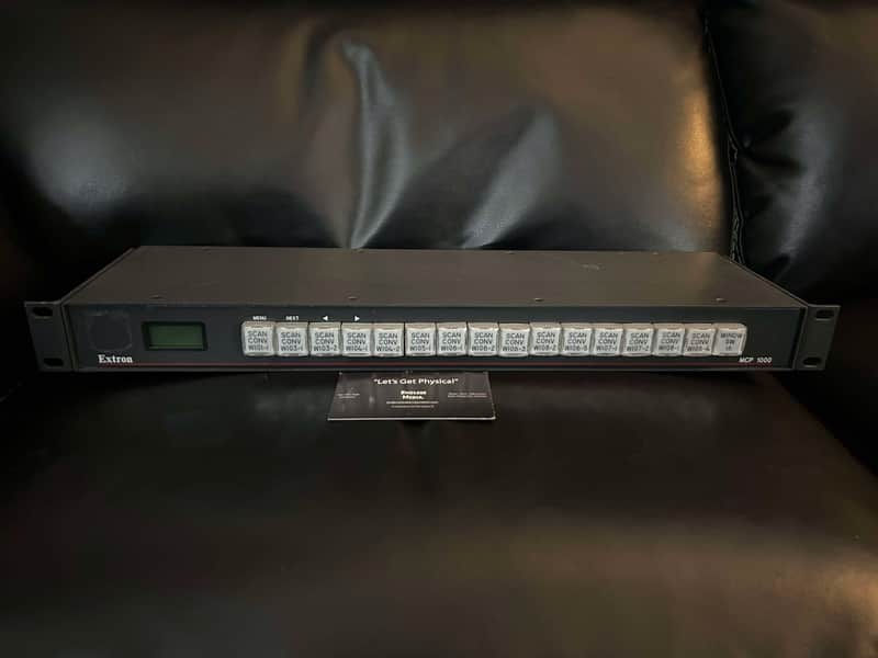 Extron MCP 1000 A/V Audio Video Matrix Control Panel image 1
