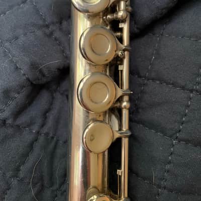 Wm. S. Haynes Serial #15747, Regular Model, offset G, C foot flute, closed holes 1939 - Sterling Silver image 3
