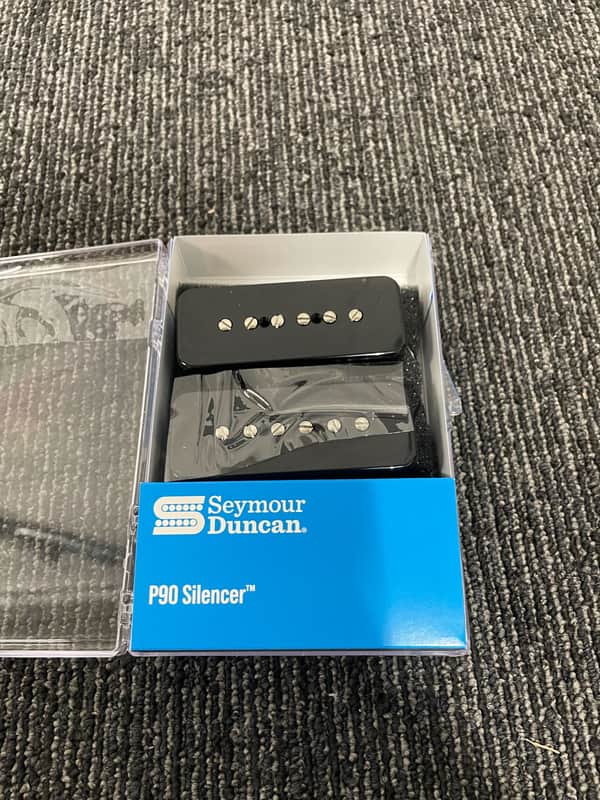 Seymour Duncan Hot P90 Silencer Soapbar Pickup Set, Black - OPEN BOX image 1