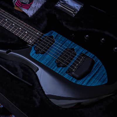 ERNIE BALL USA Music Man JP Signature Majesty 6 "Okelani Blue + Ebony" (2023) image 2