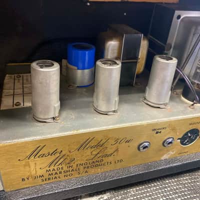 1978 Marshall JMP Master Model 50 W MK 2 Lead image 5