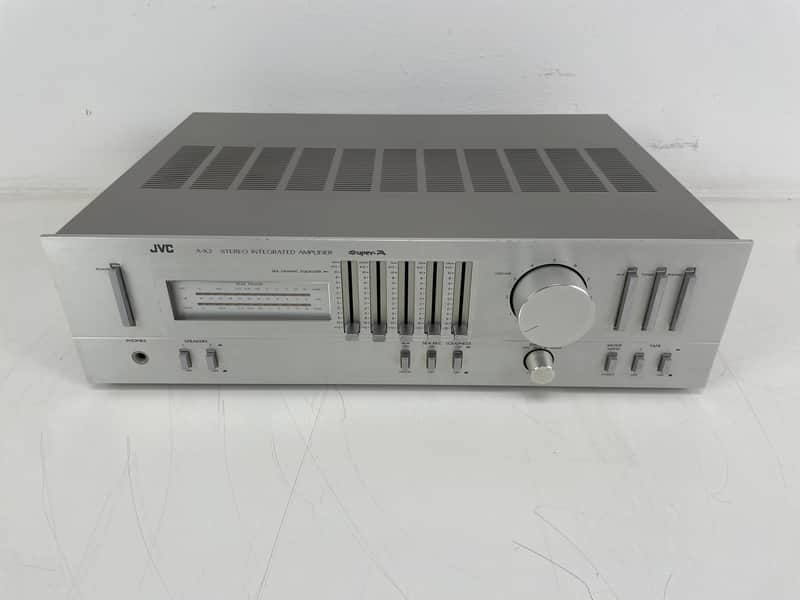 JVC - A-X2 - Stereo Integrated Amplifier - Super-A - Serviced (Caps Replaced/Repaired) image 1