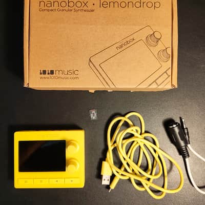 1010 Music Lemondrop Nanobox 4-Voice Granular Synthesizer 2022 - Present - Yellow image 2