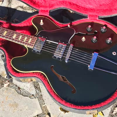 1981 Gibson ES 335 Rare Ebony finish image 4