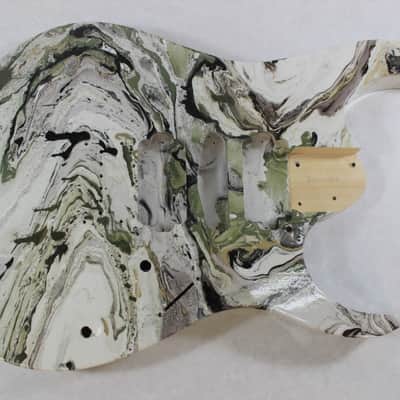 Ghillie swirl RG Guitar body fits Ibanez(tm) 6 string RG & Jem AANJ Necks J1490 image 1