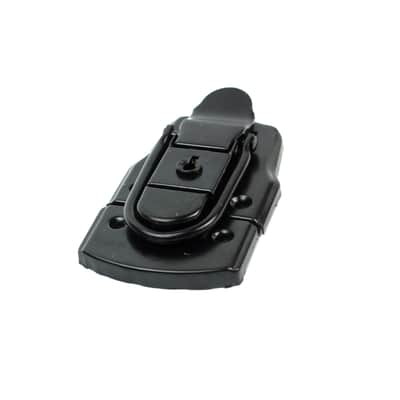 Drawbolt Closure Latch for Guitar Case with Lock and key ,Black 45x72mm image 2