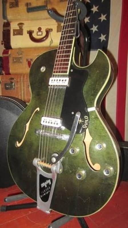 Vintage 1963 Guild Emerald Star II Starfire Electric Archtop