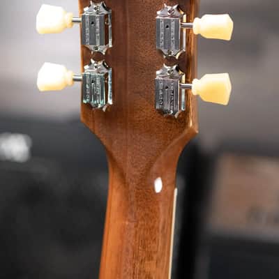 Gibson Les Paul Standard 50s Figured Top Electric Guitar - Honey Amber with Hardshell Case image 7