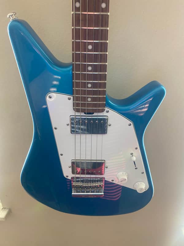 Ernie Ball Music Man Albert Lee Hardtail HH 2018 - Vincent blue image 1