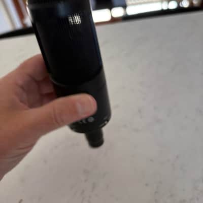 Audio-Technica AT2035 Large Diaphragm Cardioid Condenser Microphone 2010s - Black image 6