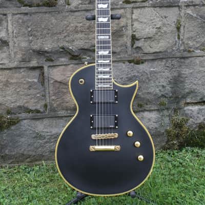 ESP LTD Deluxe ec1000 vintage black Black Matte image 2