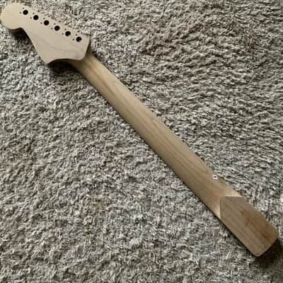 Fender Squire JAGUAR Electric Guitar Headstock and Neck-22 Frets-Baked Maple image 9