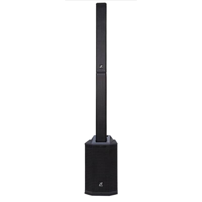 Studiomaster Direct 121 MX Line Array Pa System With Covers - BLACK image 1