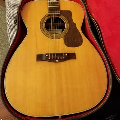 Rare Bruno Ventura CF-100 1970s Natural Grand Concert Guitar Japan image 17