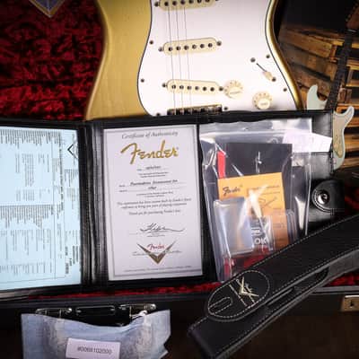 Fender Custom Shop Postmodern Stratocaster Journeyman Relic, Aged Aztec Gold image 22