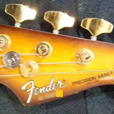 Fender Precision Lyte Bass 1993/94 Violin Burst image 6
