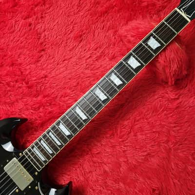 1989 Grandy (Tokai) GSG-60G SG Standard - Black with Gold Hardware - All Original - Made by Tokai in Japan MIJ image 6