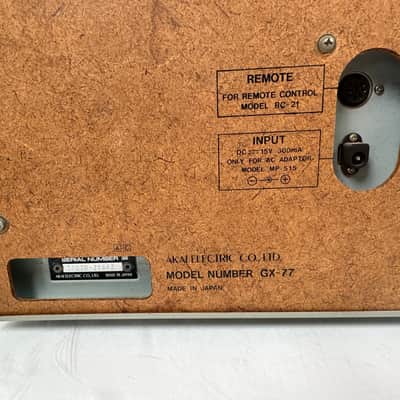 Akai GX-77 4 Track Stereo Reel to Reel Tape Recorder image 9