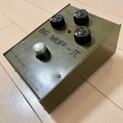 Electro-Harmonix Big Muff Pi Green Russian Sovtek Bubble Font image 3