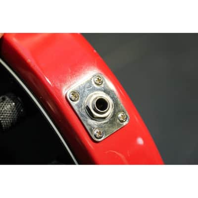 1988 Ernie Ball Music Man Stingray 5 fire engine red image 6