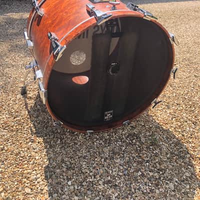SONOR SONOR HORST LINK SIGNATURE HEAVY BEECH DRUM KIT, 3 PIECE 1990 AFRICAN BUBINGA image 12