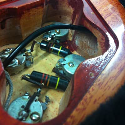 MAX Baranet Sunburst with Real Vintage Gibson Les Paul 1959 parts (parts COA from Uncle Lou) image 4