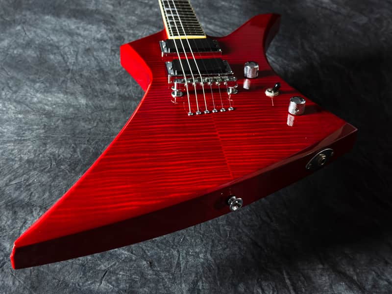 Jackson Stars Kelly EMG-81搭載 KE-TN02EMG？ Jackson Stars KE-TN02/EMG Kelly - Transparent Red - VERU GOOD